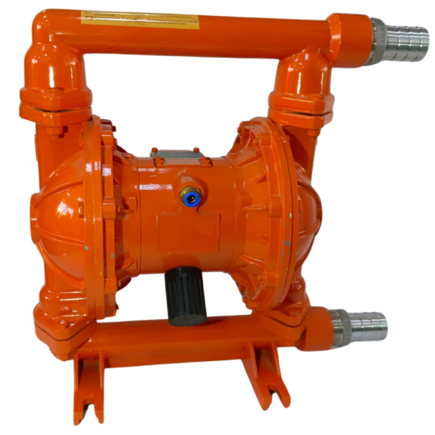 ALUMINIUM ALLOY PNEUMATIC DOUBLE DIAPHRAGM PUMP 1"