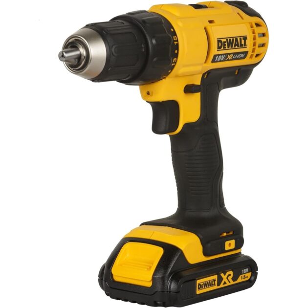 Cordless Drill, DCD771S2-B5, 18V, Yellow and Black,DEWALT