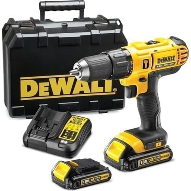 Cordless Hammer Drill, DCD776S2-B5, 18V, 13MM,DEWALT