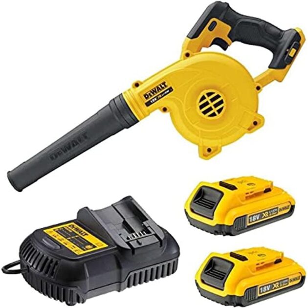 Compact Cordless Leaf Blower, DCV100D2-GB, Li-Ion, 18V,DEWALT