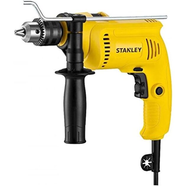 Impact Drill For Drilling Concreate, SDH600-B5,13MM, Metal, Wood, 600W, Metal Chuck With Variable Speed Professional Hammer Drill For DIY,STANLEY