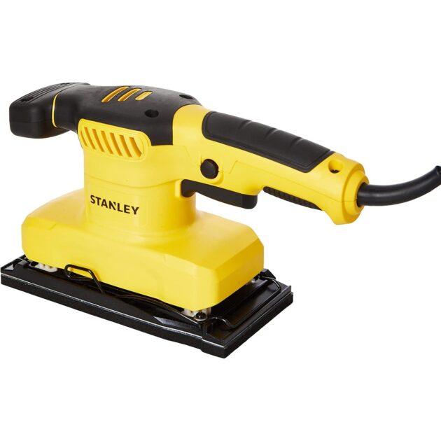 Quarter Sheet Sander,Ss28-B5, 280 W, 14,000 Rpm, Yellow/Black,STANLEY