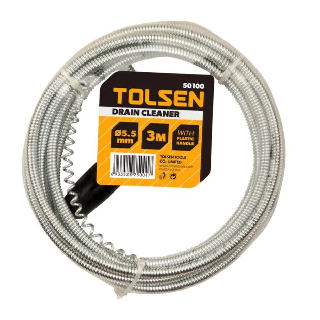 Tolsen,DRAIN CLEANER,50102,9MMX10M