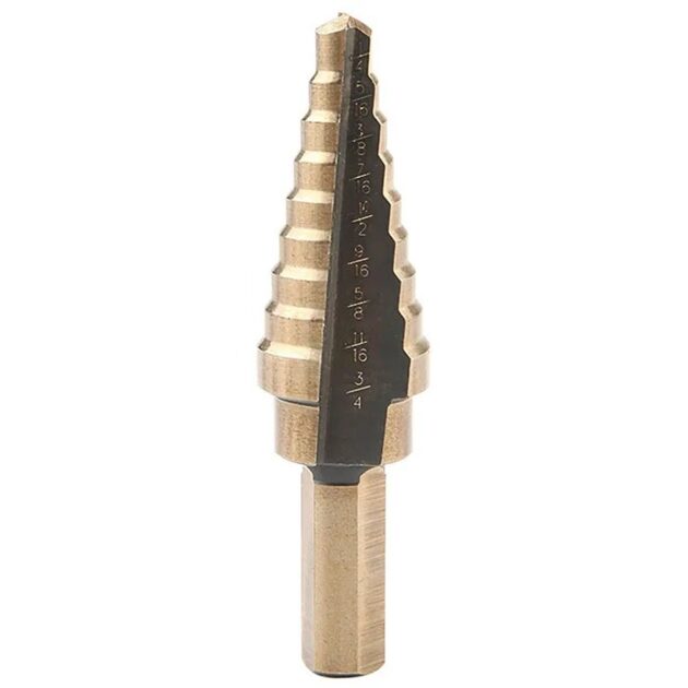 Tolsen,Black & gold step drill bits,75875,