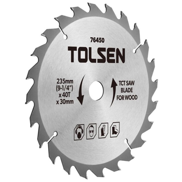 Tolsen,TCT saw blade, 110mm to 355mm