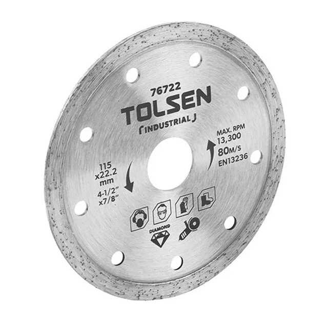 Tolsen,DIAMOND CUTTING BLADE(INDUSTRIAL),76720,100(4")X16mm