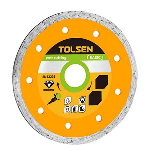 Tolsen,Wet diamond disc(BASIC),76733,125x22.2mm