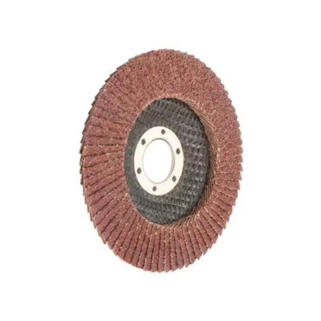 Tolsen,Aluminium Oxide Flap Disc (Fibre backing) , 40grit(100x16mm) to 120grit(100x16mm)