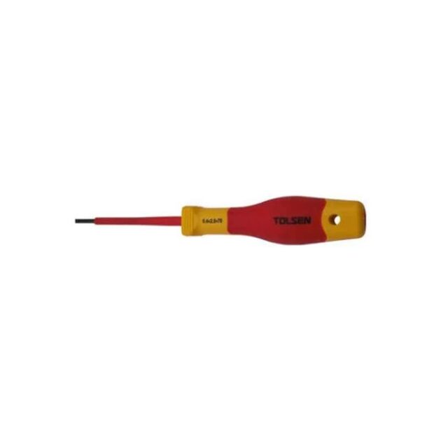 Tolsen,Insulated slotted screwdriver(PREMIUM LINE),V30204,0.4*2.5*75mm