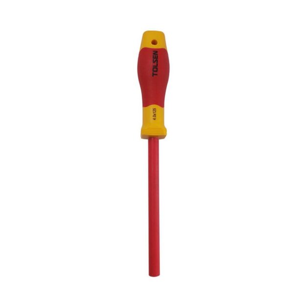 Tolsen,Insulated nut screwdriver(PREMIUM LINE),V31204,4.0*125mm