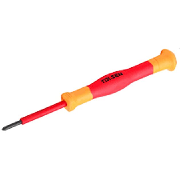 Tolsen,Insulated precision phillips screwdriver(PREMIUM LINE),V31601,PH0*50mm