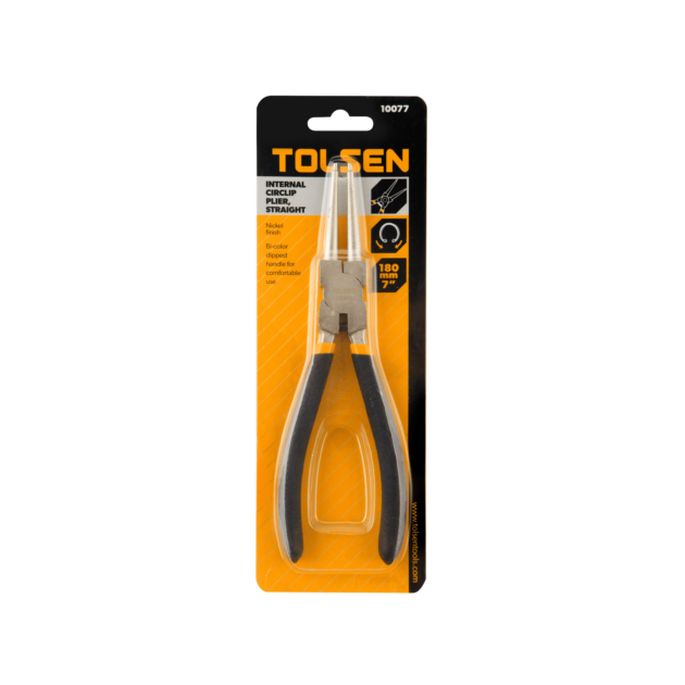 TOLSEN, INTERNAL CIRCLIP PLIERS, STRAIGHT,