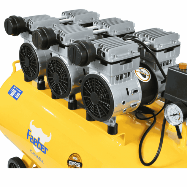 Faeber Air Compressor Silent Oil Free 2250W, 100L, - Image 4