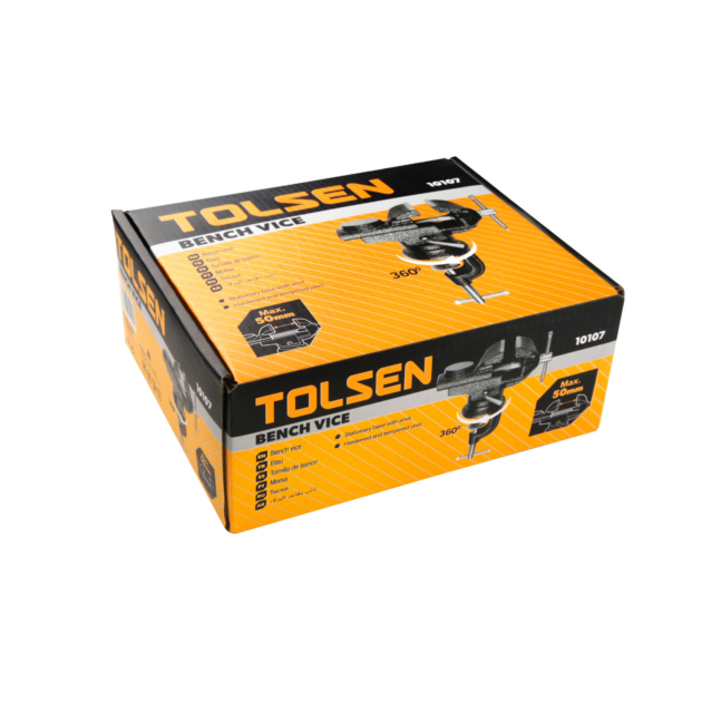 TOLSEN, BENCH VICE, 50mm(2"), 10107