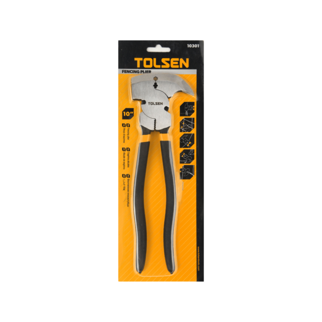 TOLSEN, FENCING PLIERS, 250mm(10"), 10301,