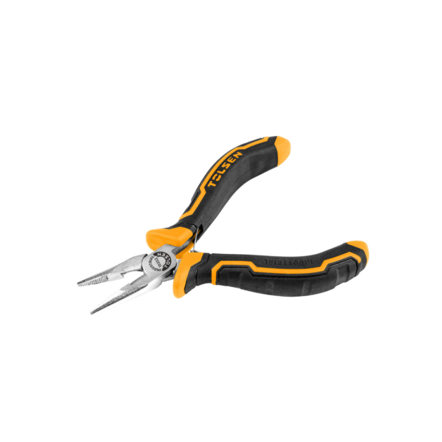 TOLSEN, MINI LONG NOSE PLIERS (INDUSTRIAL), 115mm(4.5"), 10352