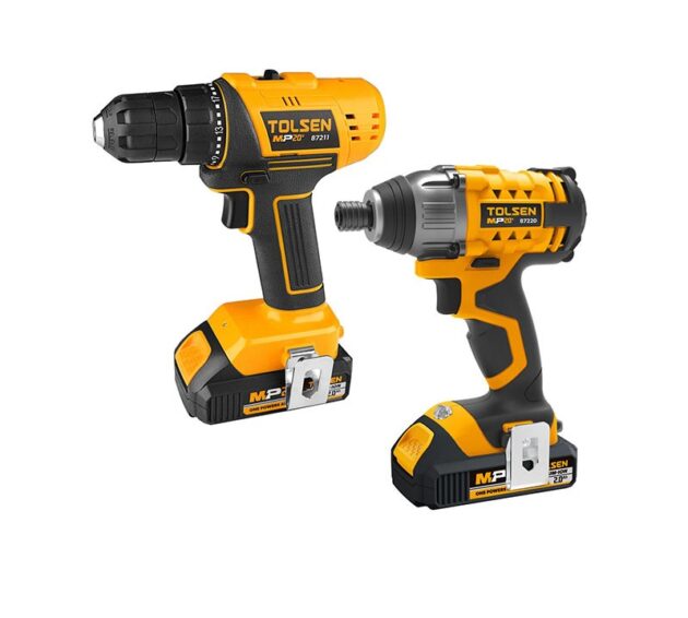 TOLSEN,20V LI-ION CORDLESS COMBO KIT, 87239