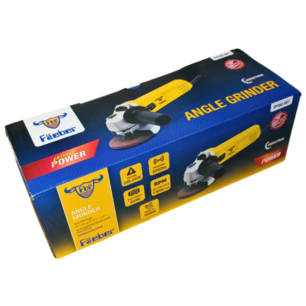 Faeber Angle Grinder,100mm(4")