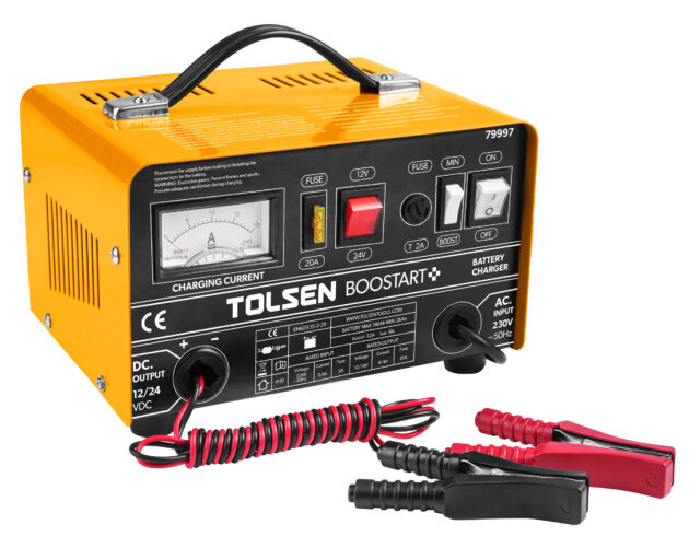 12V/24V BATTERY CHARGER, 79997, TOLSEN