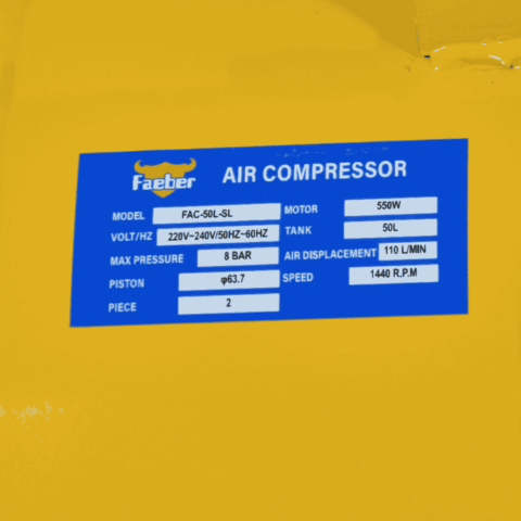 50 LTR OIL FREE AIR COMPRESSOR