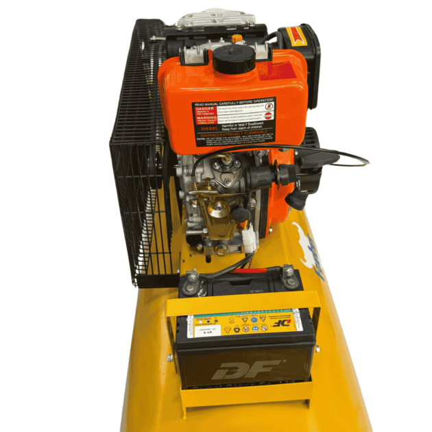 Faeber Air Compressor Diesel, 200ltr, 5hp - Image 3