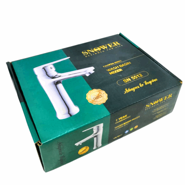 WASH BASIN MIXER, SN-5512, SNOWER - Image 3