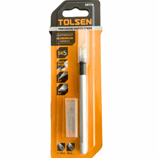 PRECISION HOBBY KNIFE, 30114, TOLSEN