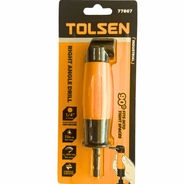 RIGHT ANGLE DRILL, 77867, TOLSEN - Image 2