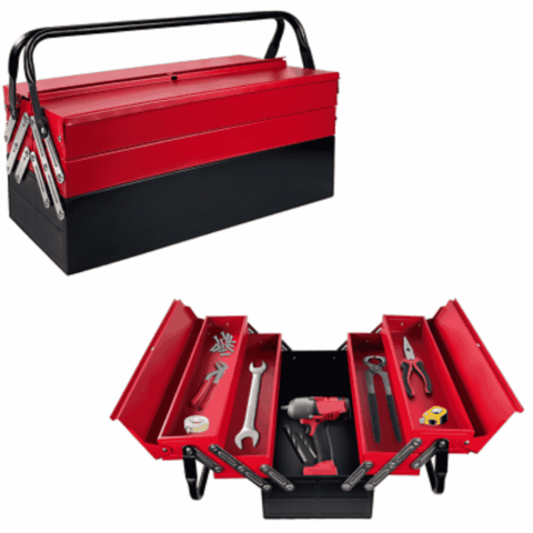 18 inch metal tool box