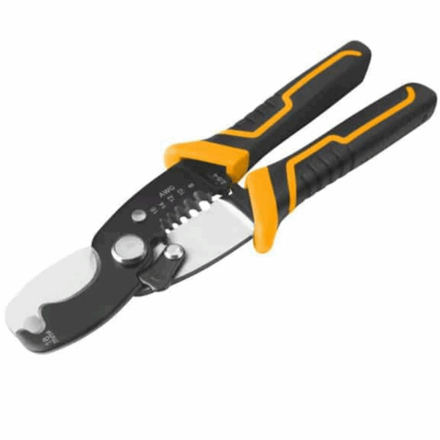 WIRE CUTTER AND WIRE STRIPPER (INDUSTRIAL), 38053, TOLSEN