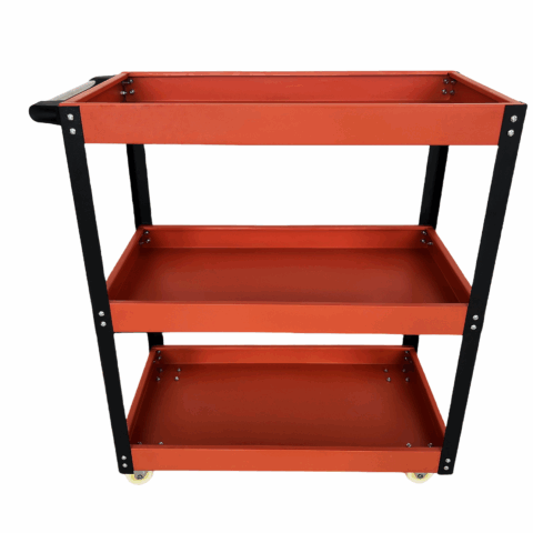 tool cart, 3 tray tool cart
