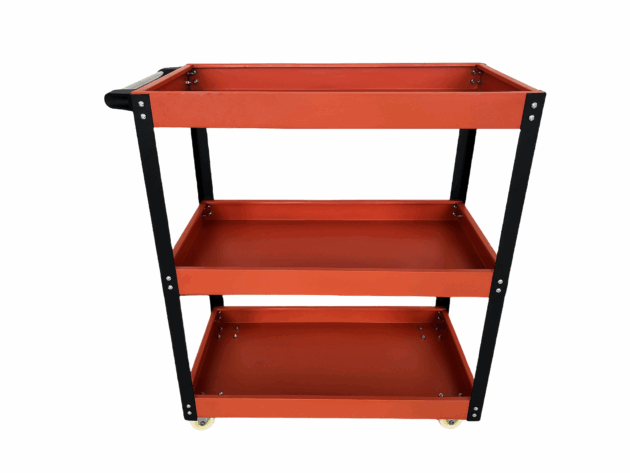 tool cart, 3 tray tool cart