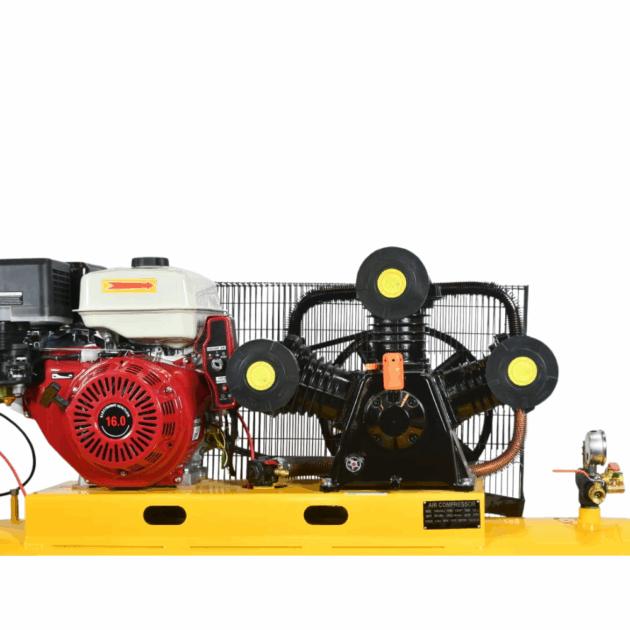 Faeber Air Compressor Gasoline, Electric Start, 500L,15hp, - Image 2