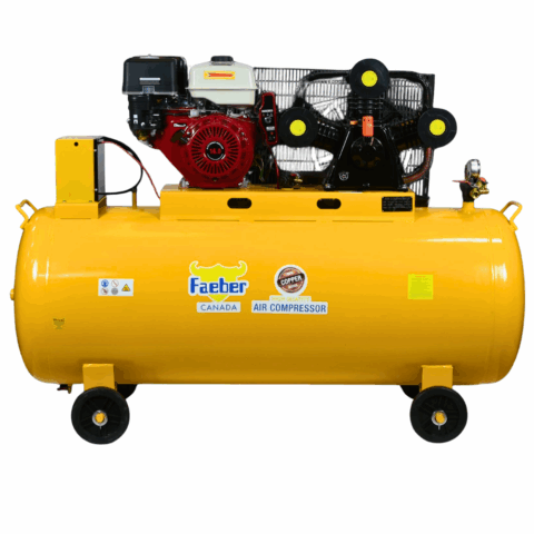 Faeber Air Compressor Gasoline, Electric Start, 500L,15hp,