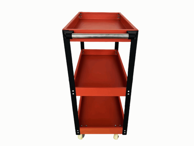 tool cart, 3 tray tool cart
