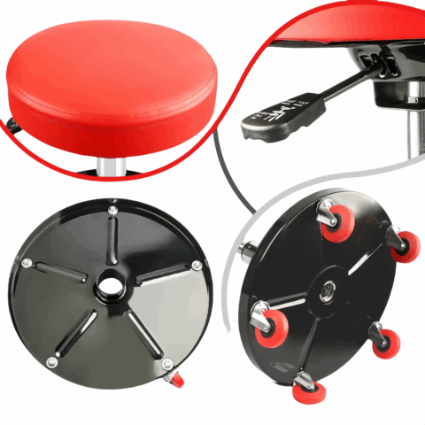 Circle stool, car repair stool,