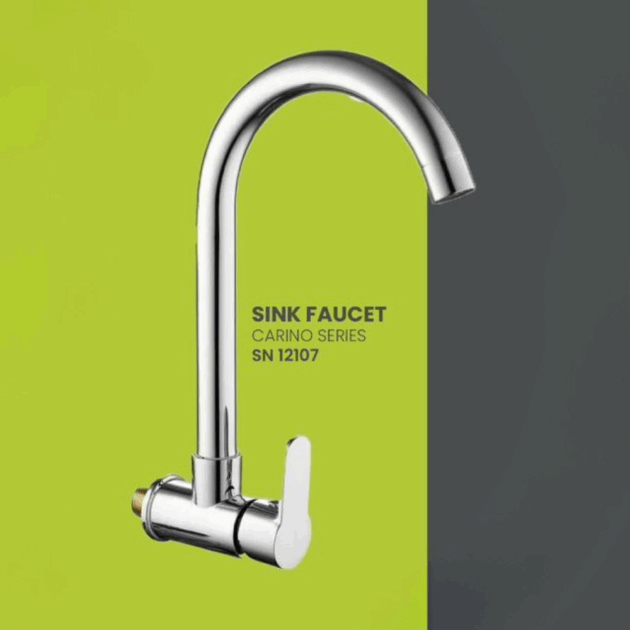 WALL SINK FAUCET CARINO SERIES, SN 12107, SNOWER