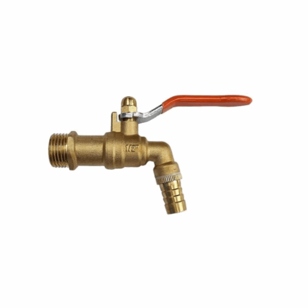 BRASS BIB COCK, SN-BBC-49, SNOWER