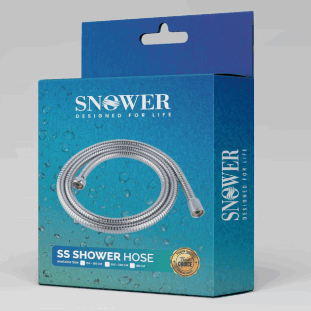 EXTENSIBLE SHOWER HOSE, SNOWER